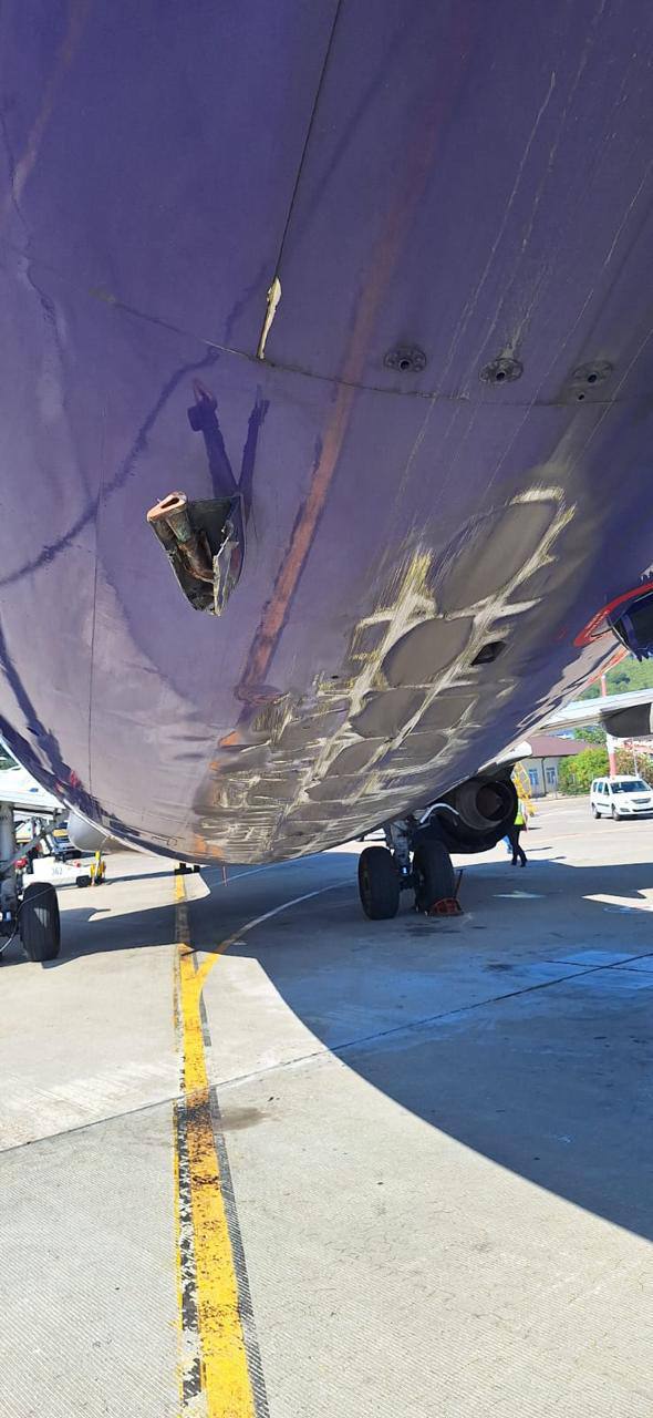 Smartavia Boeing 737-800 Tail Strike